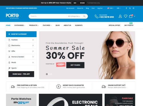 Electronics Store Demo